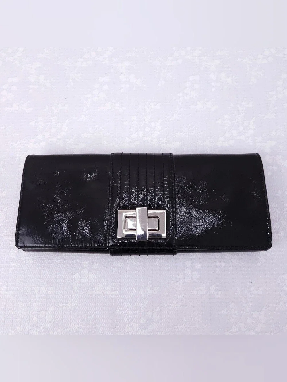KOOBA Penelope Clutch Patent Leather Convertible Shoulder Bag